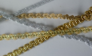 Braid-ribbon Gold & Silver